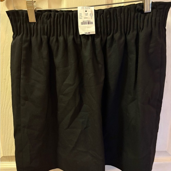 J.Crew Black Wool-Blend Skirt NWT Size 6 – Classic Lined Career Skirt - Picture 2 of 12
